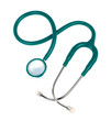 © pabijan - Stethoscope isolated on white background
