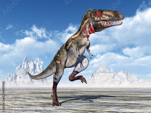 Tapeta ścienna na wymiar Dinosaur Nanotyrannus