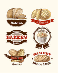 Sticker - Pastry and bread labels