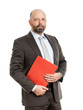 © magann - business man with red folder
