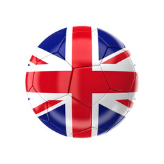 Wall Mural - Union Jack soccer ball