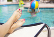 © Brocreative - Beautiful Feet and toes by the swimming pool