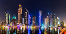 Dubai Marina Cityscape, UAE