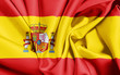canvas print picture - Spanien Flagge