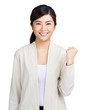 © leungchopan - Woman hold arm fist