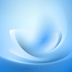 Blue abstract background