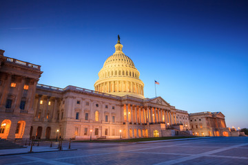 Fototapete - The United States Capitol building