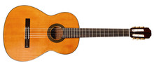 Full View Of Spanish Acoustic Guitar