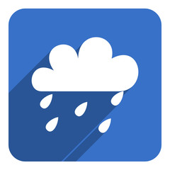 Poster - rain flat icon