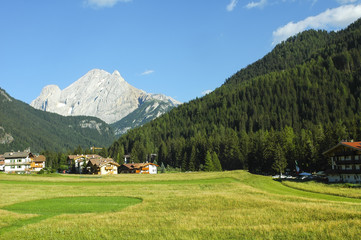 Dolomites near Canazei