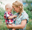 © polinaloves - Mother with her littl baby-boy