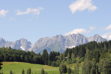 Wall Mural - Kitzbühel, Wilder Kaiser