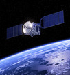 Satellite Orbiting Earth