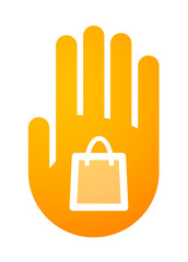 Poster - Hand icon