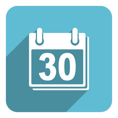 Poster - calendar flat icon
