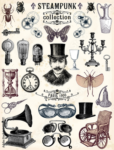 Dekoracja na wymiar  kolekcja-steampunk