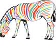 Zebra kolorowa