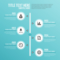 Vertical Slider Infographic