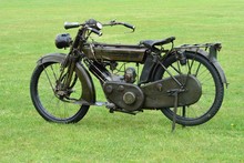 First World War Motorbike