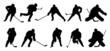 © jan stopka - hockey p1 silhouettes
