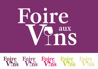 Poster - Logo - Foire aux vins