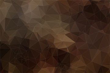 Braun abstract polygonal background.