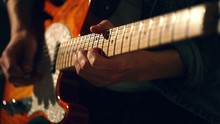 Guitarist Plays