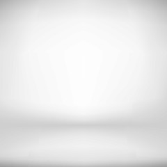 Empty White Studio Backdrop Interior  in Vector EPS 10