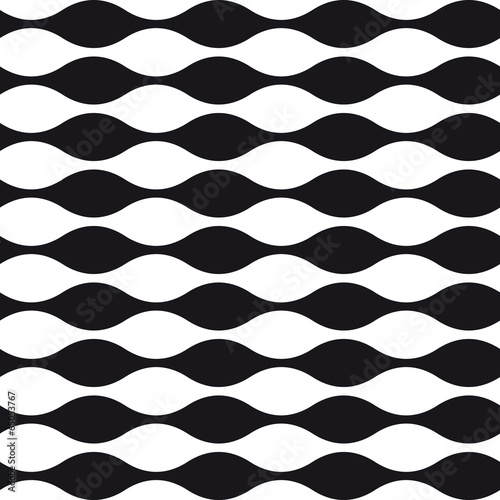 Naklejka na drzwi Pattern wave background