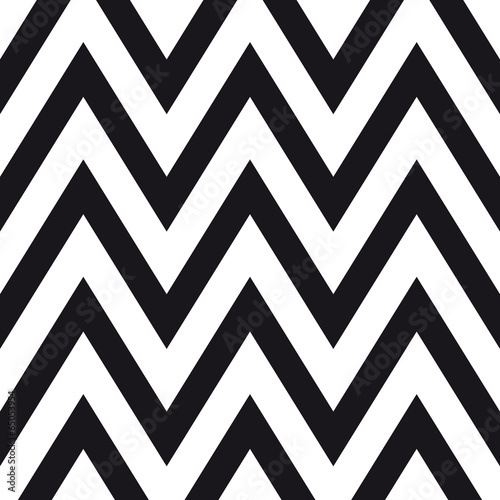 Naklejka na drzwi Pattern chevron background