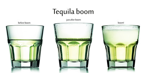 Wall Mural - Tequila boom cocktail