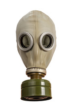 Gas Mask Isolated On A White Background