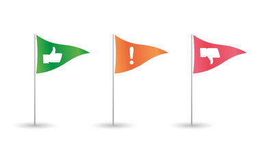 Poster - Flags set