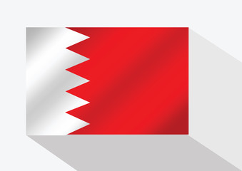 Poster - Bahrain flag themes idea design