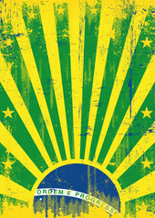 Wall Mural - Brazil vintage sunbeams