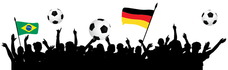 Poster - Fußballfans