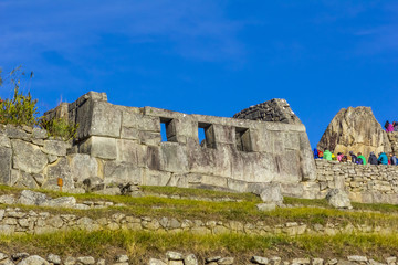 Canvas Print - Machu Picchu ruins Cuzco Peru