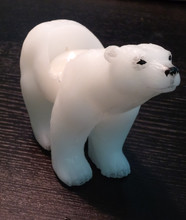 Close-up Of A Figurine Of Polar Bear