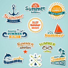 Sticker - Summer element sticker