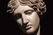 Portrait Of Beautiful Venus Realized In Stone, Rome, Italy