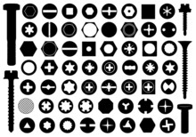 Screw Heads Set
