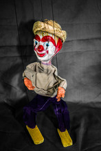 Mexican Marionette Puppet On Grey