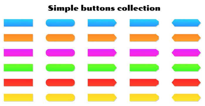simple buttons