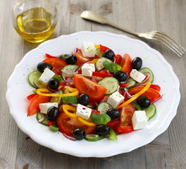 Canvas Print - Greek salad