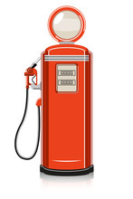 Retro Gas Pump