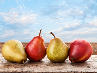 Poster - fresh pears