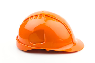 Wall Mural - Isolated safety helmet hat