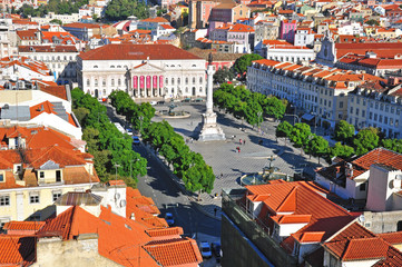 Wall Mural - Lisbon skyline