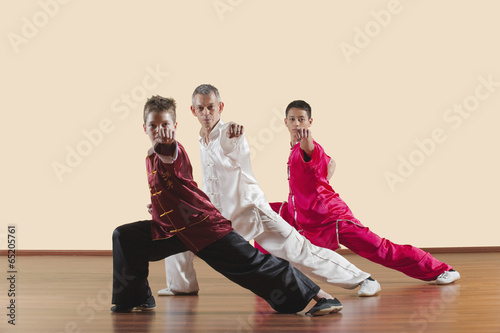 Dekoracja na wymiar  kung-fu-changquan-gongbu-ce-chongquan-styl-dlugiej-piesci-ludzie-azjatyckie-sztuki-walki