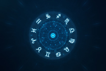 Wall Mural - zodiac signs horoscope